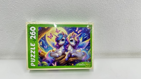 ПАЗЛЫ 260 элементов. ЛУННЫЕ ЕДИНОРОГИ (Арт. УК260-1992)