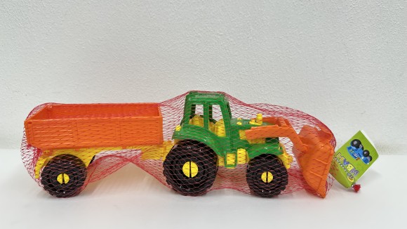 Трактор "Иван" Бульдозер с бортовым прицепом Фермерский (Арт. И-2395)