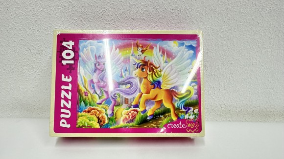 ПАЗЛЫ 104 элемента ЕДИНОРОГИ-АНГЕЛЫ (Арт. УК104-1984)