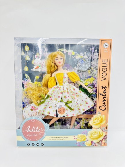 Кукла с аксессуарами, ручки и ножки шарнирные, в/к 28*6*32,5 см