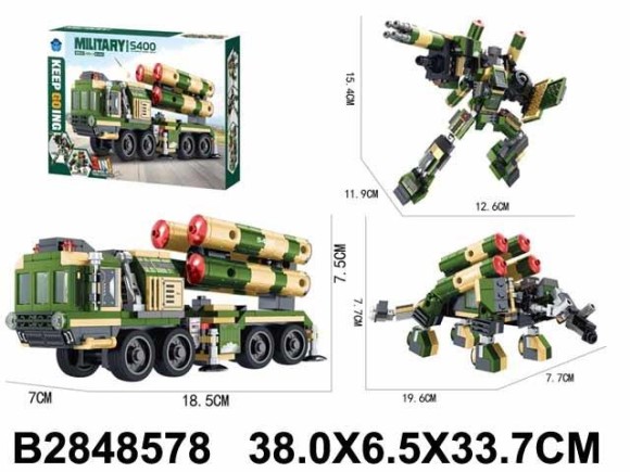 конструктор Военная машина (трансформер) (36)