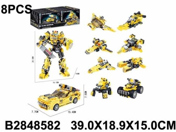 конструктор Трансформер (8 шт.блок) (24)