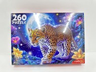 ПАЗЛЫ 260 элементов. ЛУННЫЙ ЛЕОПАРД (арт.Ф260-7613)