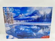 ПАЗЛЫ 1000 элементов. ЗИМНЕЕ ОЗЕРО (арт.П1000-7631)