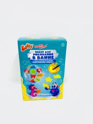 Набор для рисования в ванной с мыльной краской и штампами «МИКС», в/к 16*11*11 см Набор для рисования в ванной с мыльной краской и штампами «МИКС», в/к 16*11*11 см