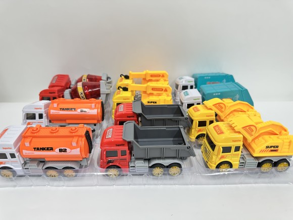 Машины строительные 12 шт. блок