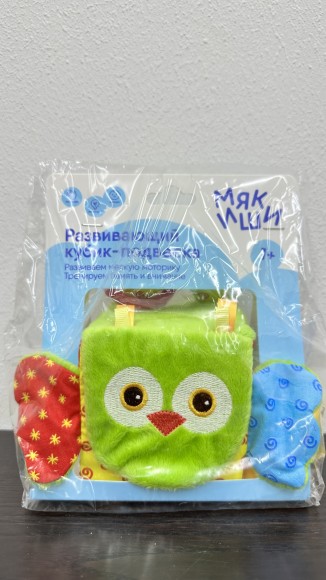 307                 МЯКИШИ Игрушка "Кубик Сова"