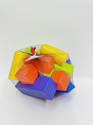 Конструктор "Геометрические фигуры" 20 дет. в сетке 14*17*19 см Конструктор "Геометрические фигуры" 20 дет. в сетке 14*17*19 см