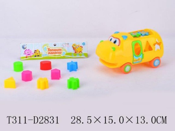 игрушка детская Бегемот-логика (36)