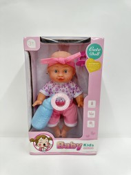 Пупс 26 см, с аксессуарами, озвученный, пьет и писает, в/к 18*9*30 см Пупс 26 см, с аксессуарами, озвученный, пьет и писает, в/к 18*9*30 см
