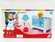 Набор "Маленькая мама" пупс 25 см, с аксессуарами, звук. эффекты, в/к 54,5*11,5*28,5 см Набор "Маленькая мама" пупс 25 см, с аксессуарами, звук. эффекты, в/к 54,5*11,5*28,5 см