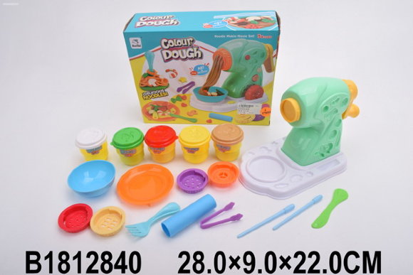 игровой набор с пластилином в коробке (24)